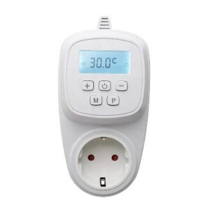 AC209 Weekly Programmable Plug Thermostat for Electric Heating