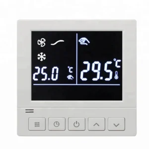 AC819F Digital FCU Room Thermostat
