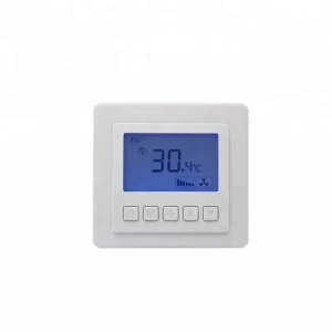AC820F Digital FCU Room Thermostat