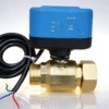 TELIN CHDDQF-ZXQ Electric Actuator 3-Wire 2-Control AC220V for HVAC Water Supply Drainage Valve On/Off Control
