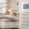 AC612RH Intelligent Heating Thermostat, Dual-Temperature Control Programmable Thermostat 3A/16A/20A - Image 7