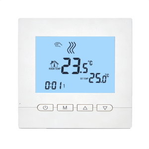 AC612RH Intelligent Heating Thermostat, Dual-Temperature Control Programmable Thermostat 3A/16A/20A