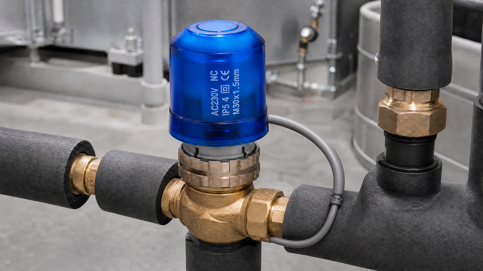 TL50 installed in a hydronic HVAC system
