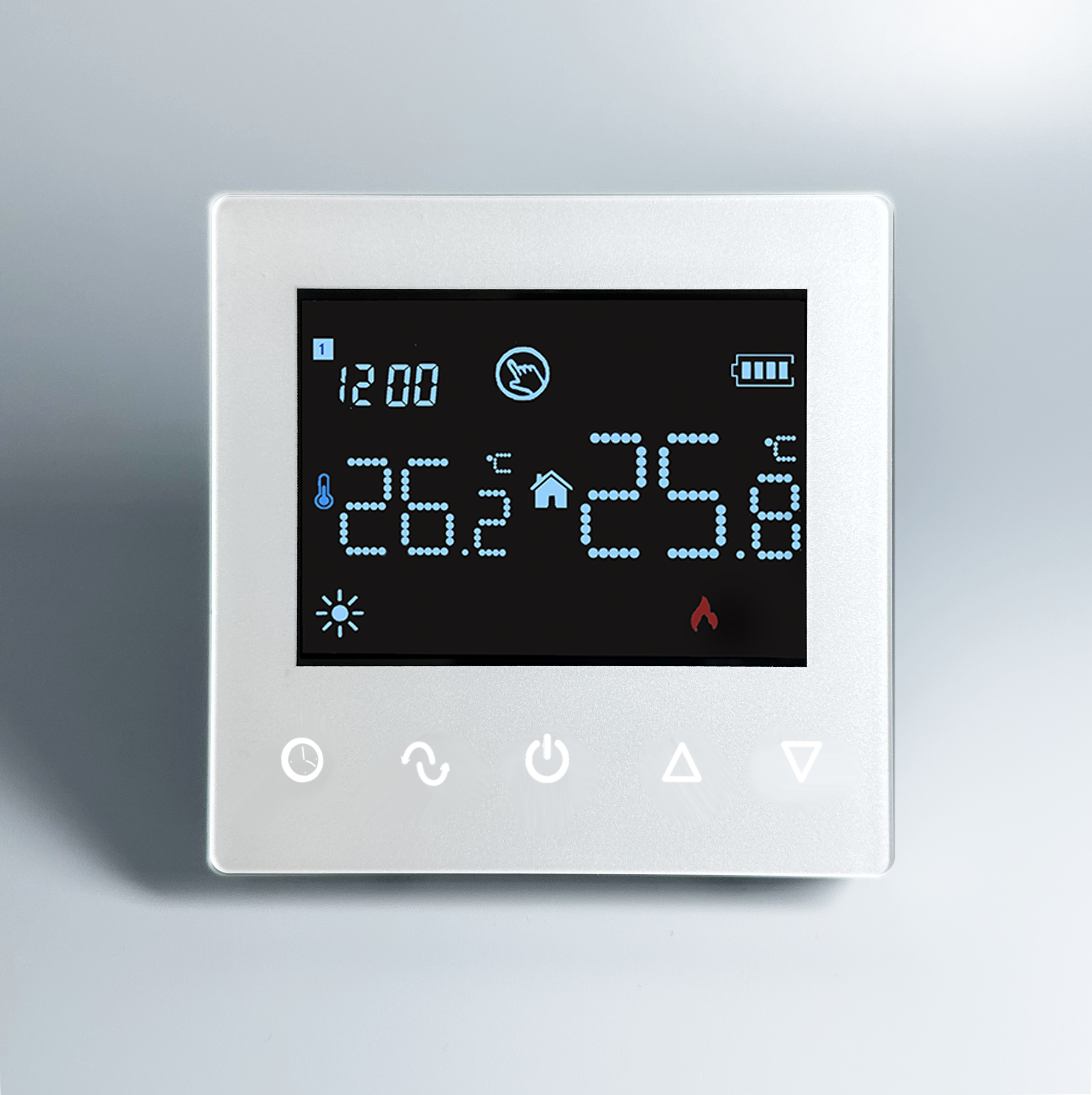 Toupwell Modern Tuya Internet WiFi Boiler Thermostat — Smart Opentherm Control for Home, Apartment & Bathroom