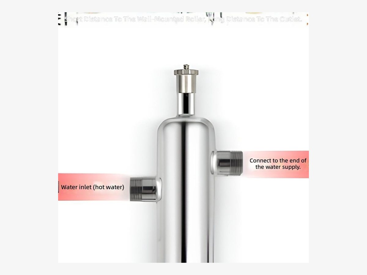 Hydraulic separator stainless port detail