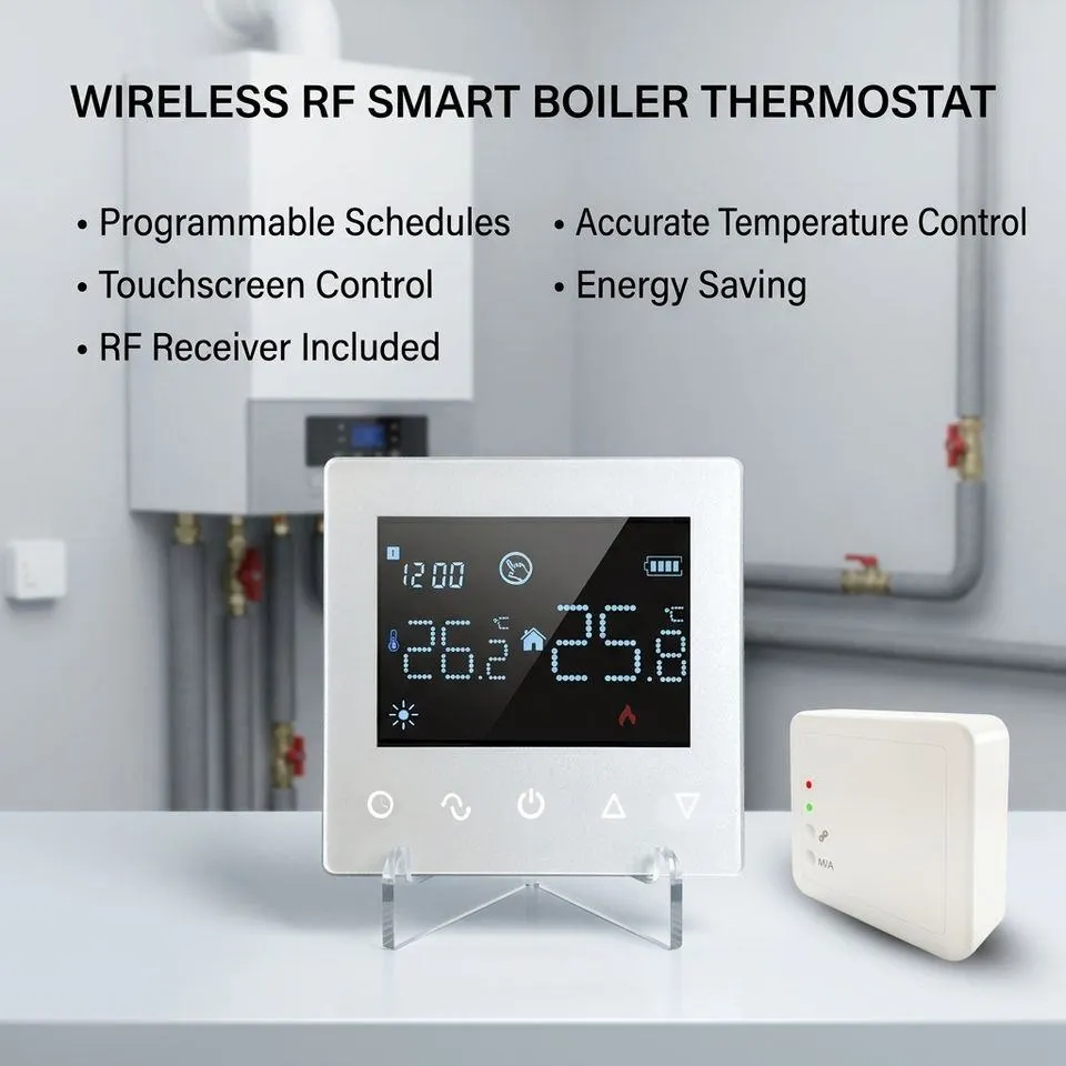 TELIN Q5RF weekly programmable RF thermostat