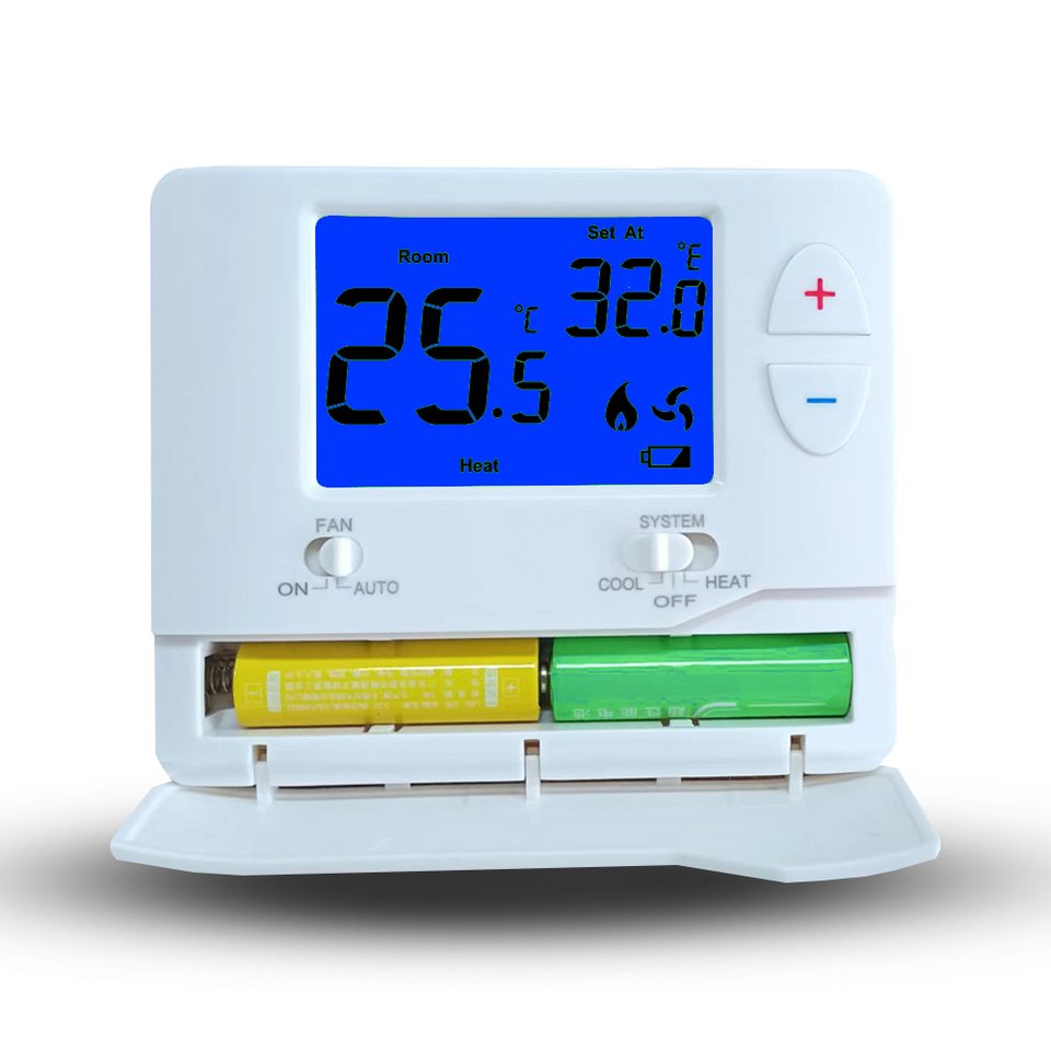 TELIN AC701 24V heat pump thermostat