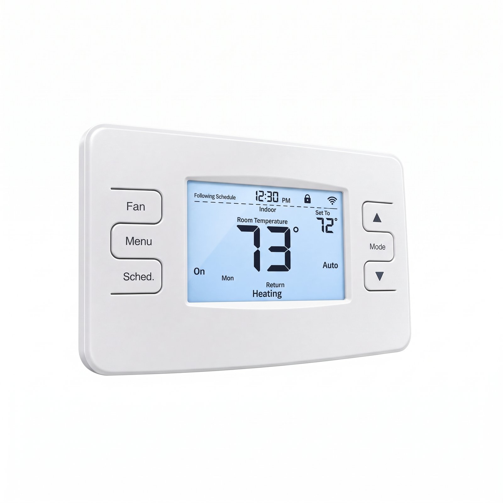 TELIN AC7300 24V heat pump thermostat