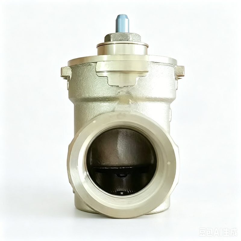 Front brass valve port detail