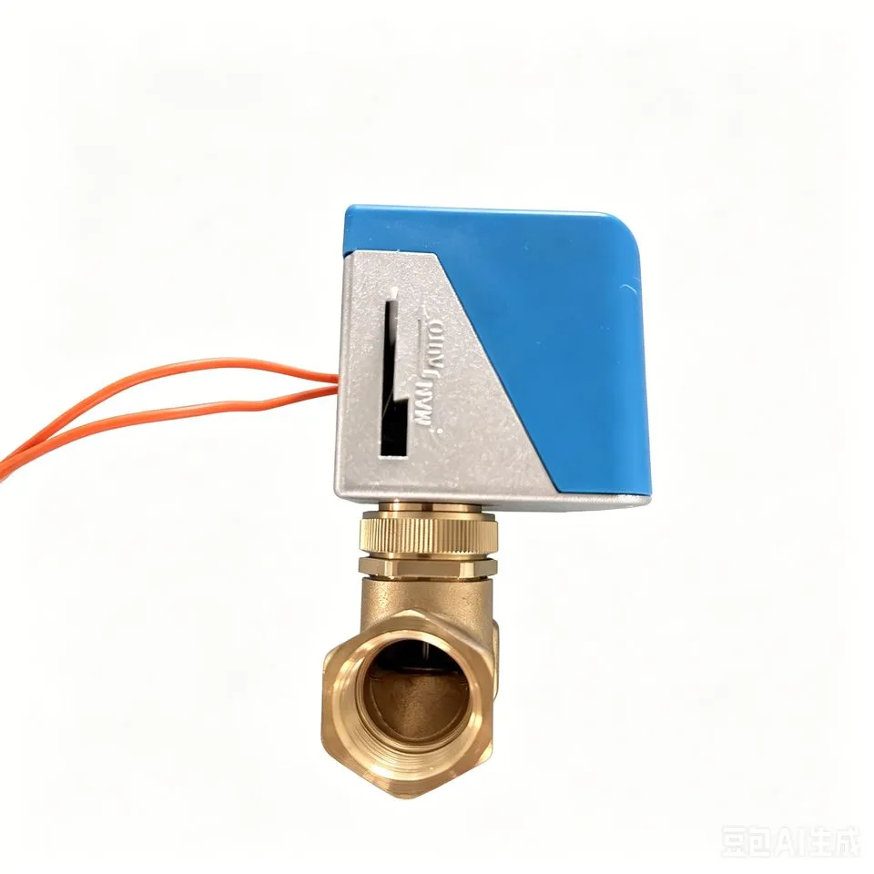 Blue actuator side connection view