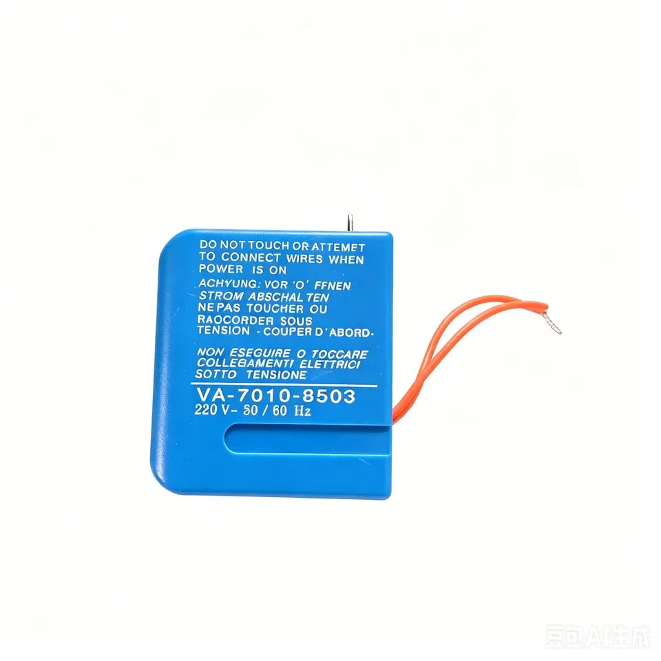 Actuator label and wiring view
