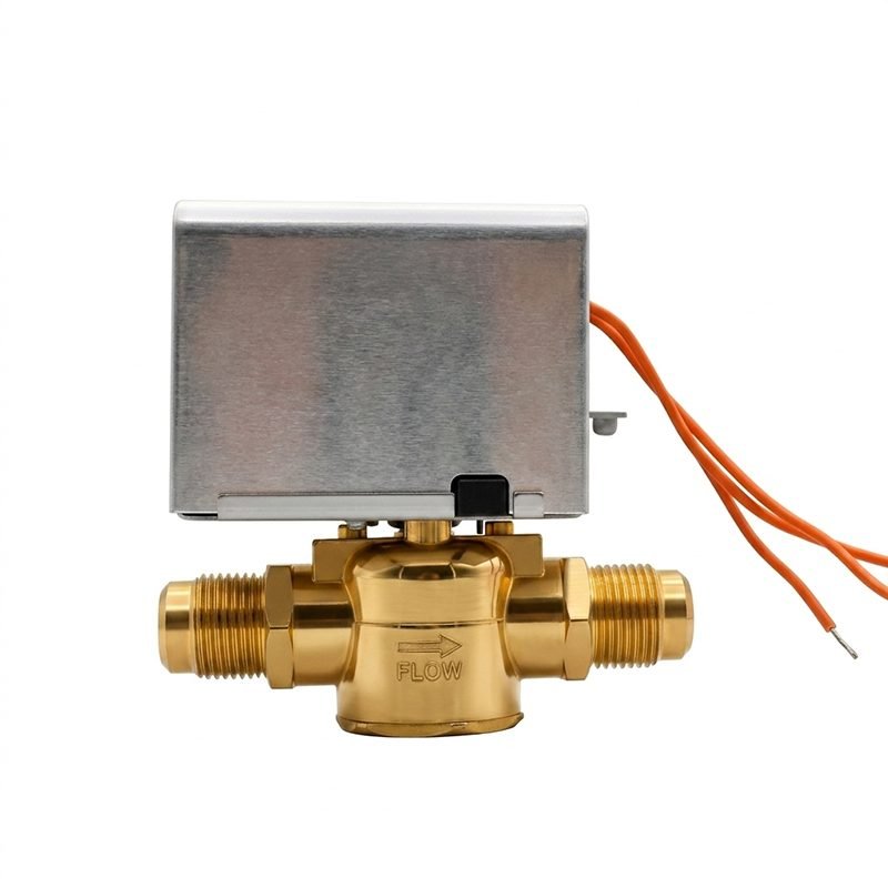 TELIN AC04 2-way motorized square ball valve