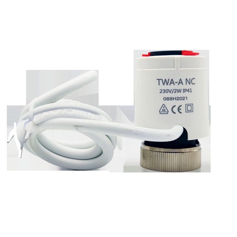 TELIN TL38 230V normally closed two-wire thermal actuator with cable