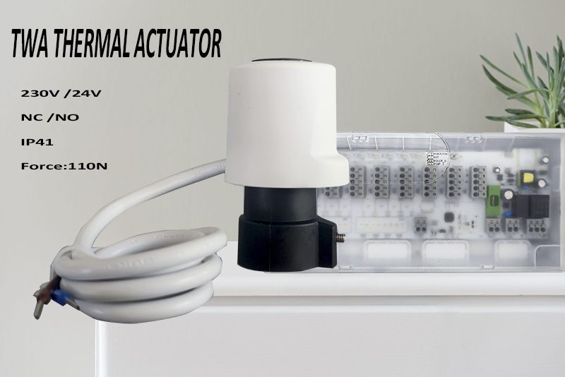 TL41 PC+Brass thermal actuator product view