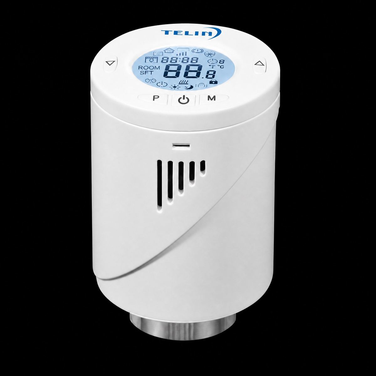 Smart thermostat display view