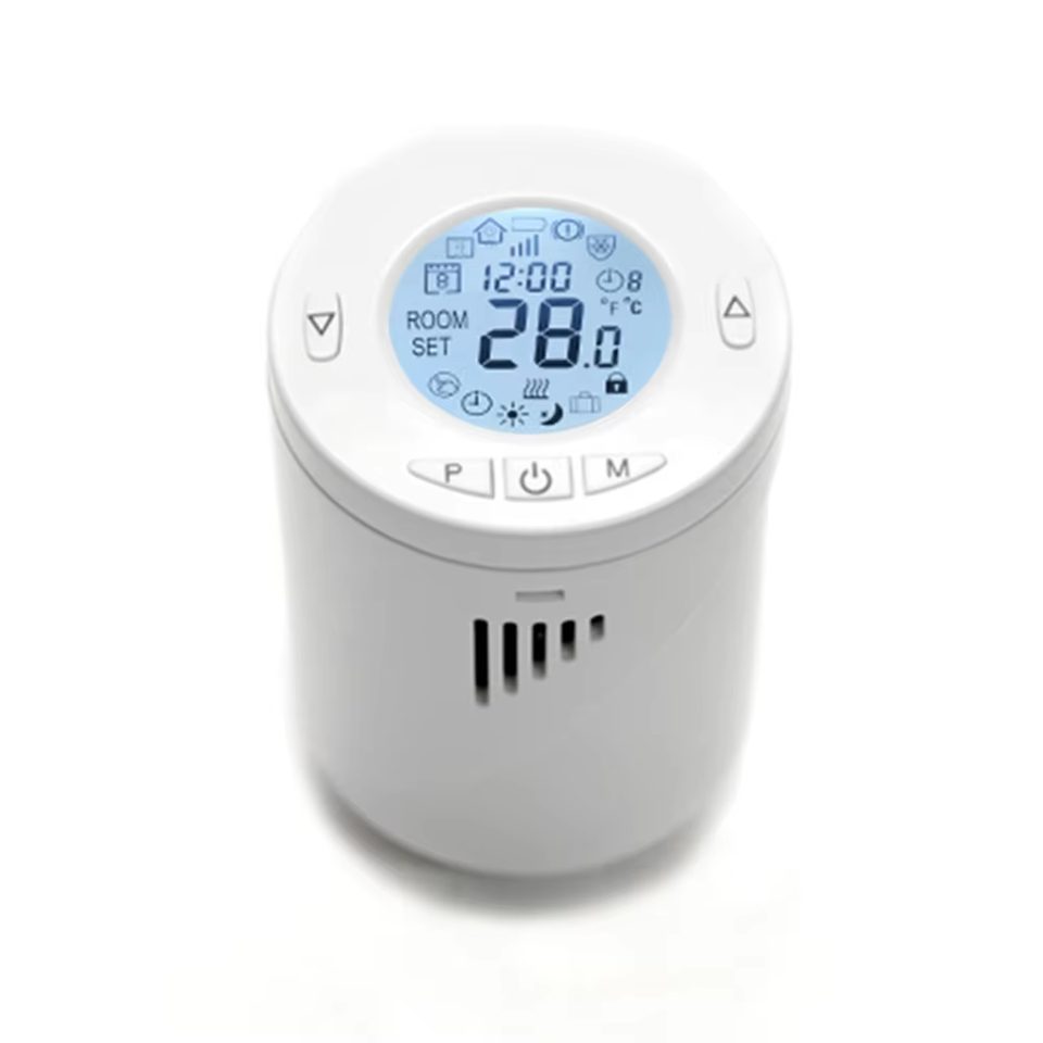 Smart radiator thermostat LCD view