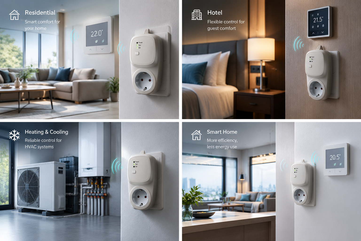 AC8000RF-P hotel room application concept